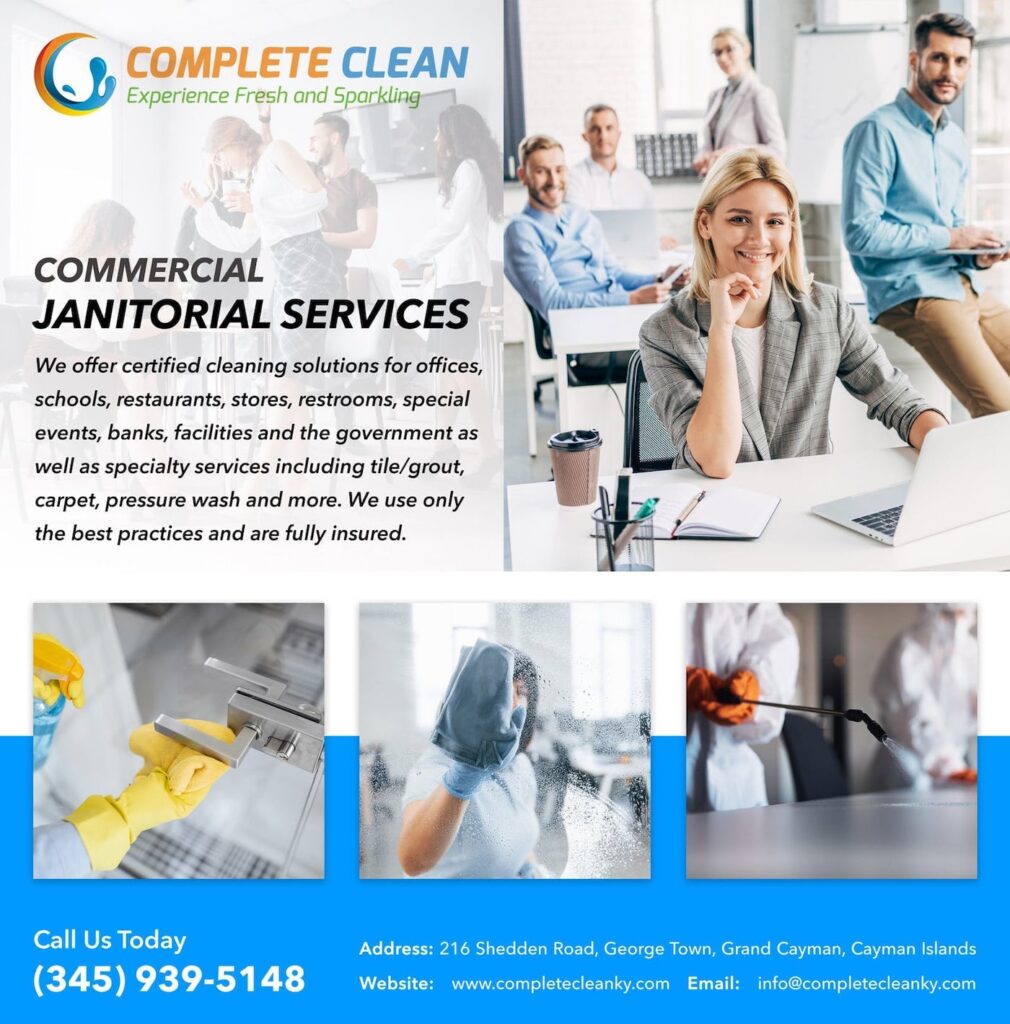 Complete Clean - Cayman Cleaning Services for Business, Offices, Schools