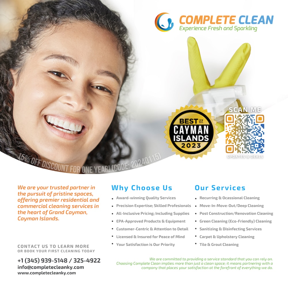 Complete Clean - Professional Cleaning and Disinfecting Service Provider in the Cayman Islands