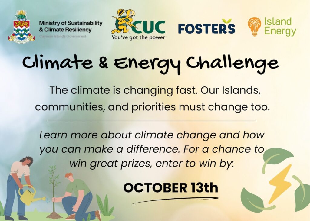 Cayman Islands Ministry of Sustainability & Climate Resiliency Launches Climate & Energy Challenge