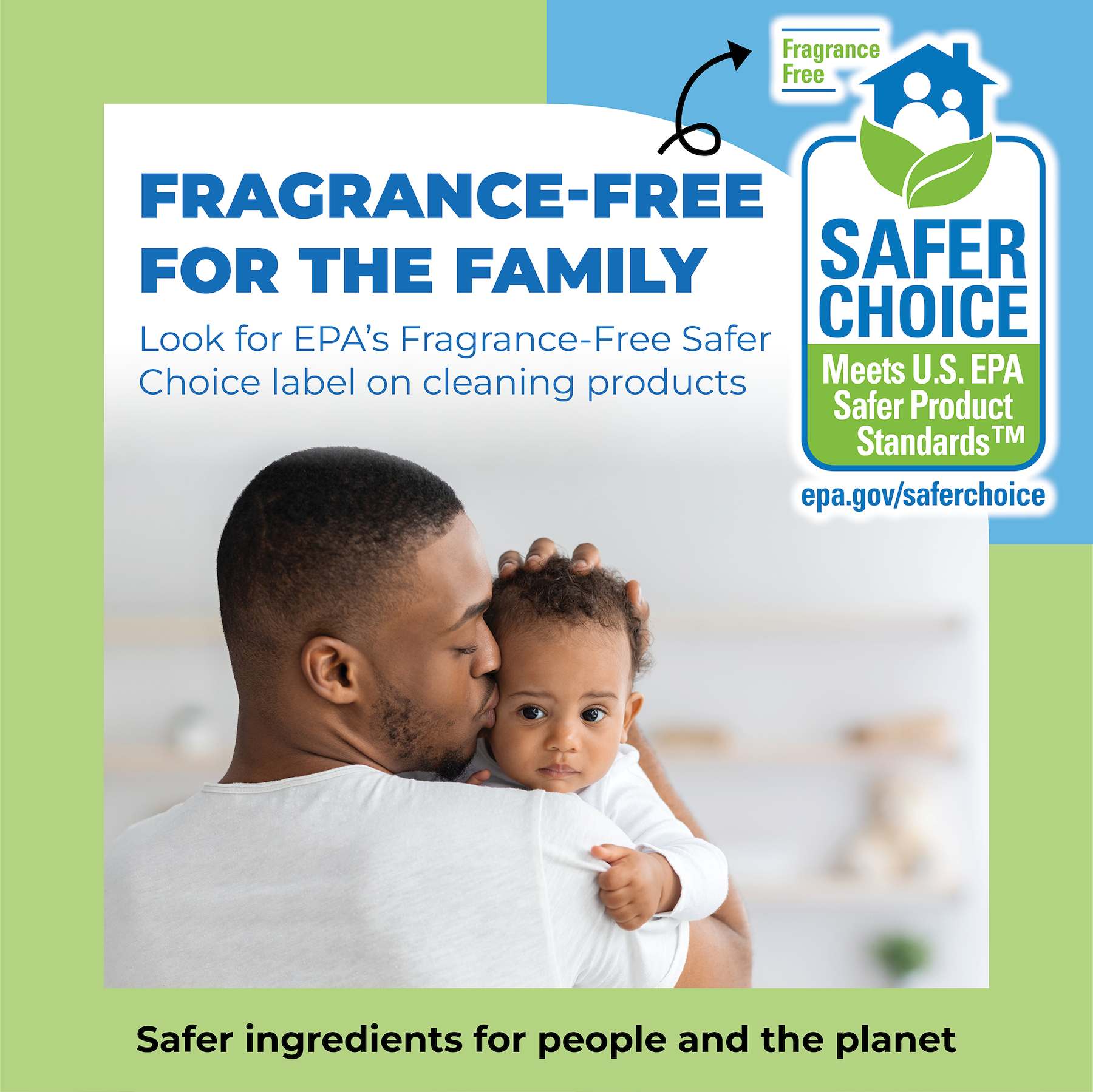 EPA-Approved Fragrance-Free Cleaning Products