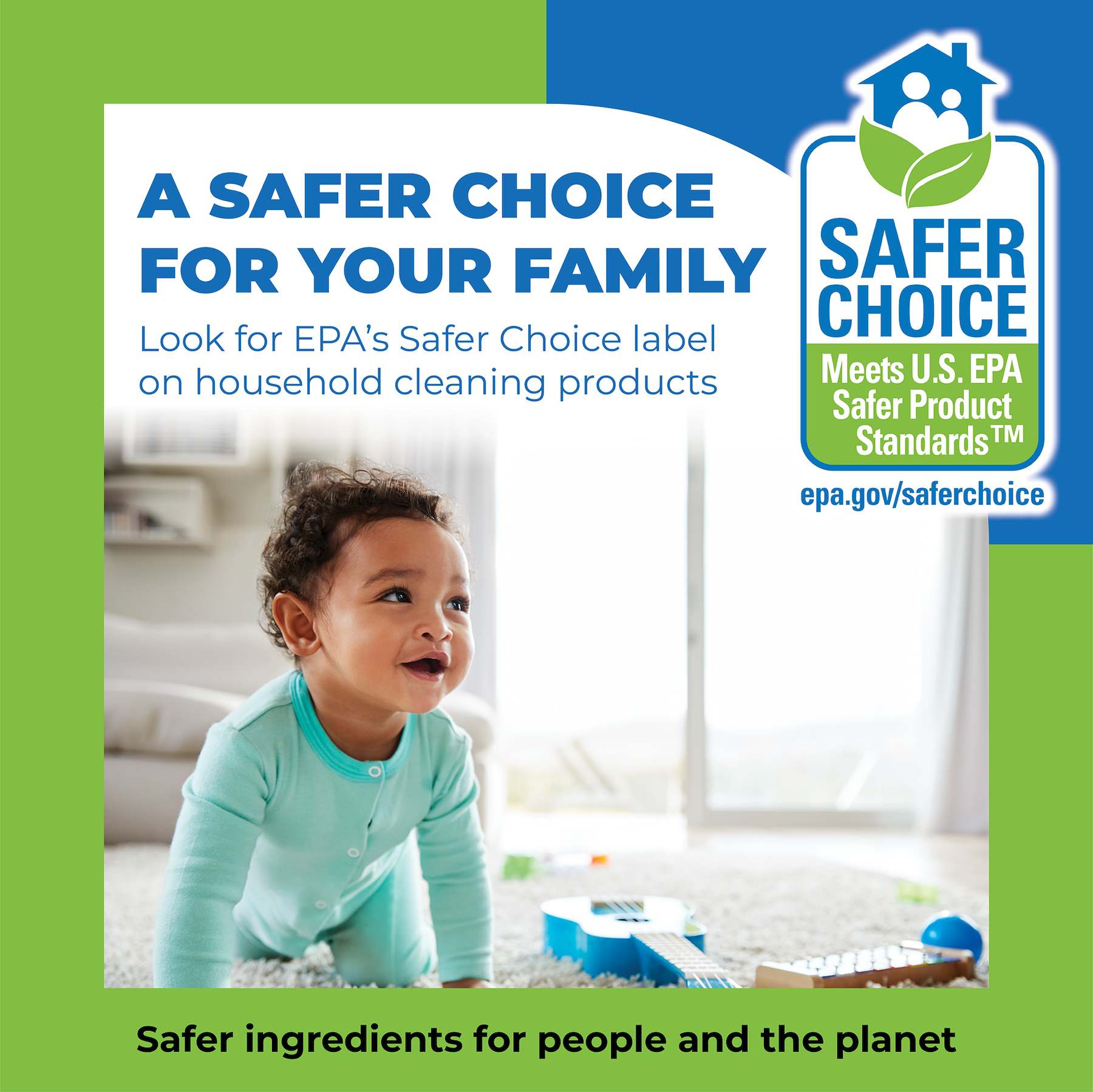 EPA-Approved Safer Choice Household Cleaning Products